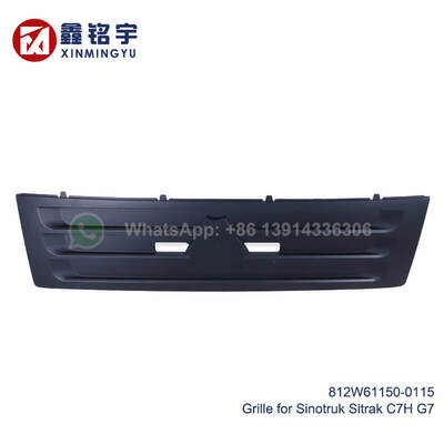 Καλή τιμή 812W61150-0115 High-Strength Engineering Plastic Front Grille Radiator Mask for Sinotruk SITRAK C7H G7H Truck - Corrosion and Impact Resistant σε απευθείας σύνδεση