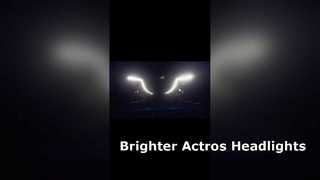Super Bright Αναβάθμιση προβολέων Mercedes Actros LED